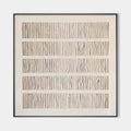 TEXTURED BEIGE: Minimalist Textured Painting