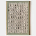 TEXTURED SCALES: Textured Abstract Painting in Neutral Tones