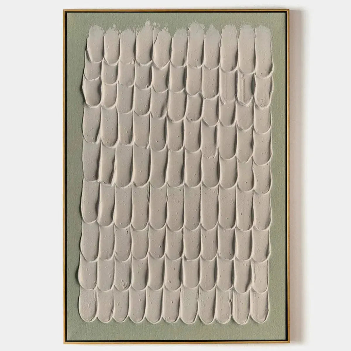 TEXTURED SCALES: Textured Abstract Painting in Neutral Tones