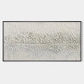TEXTURED WHISPERS: Textured Minimalist Abstract Painting in White