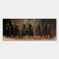 THE LAST SUPPER: Dark Art, Gothic Decor, Panoramic Wall Art