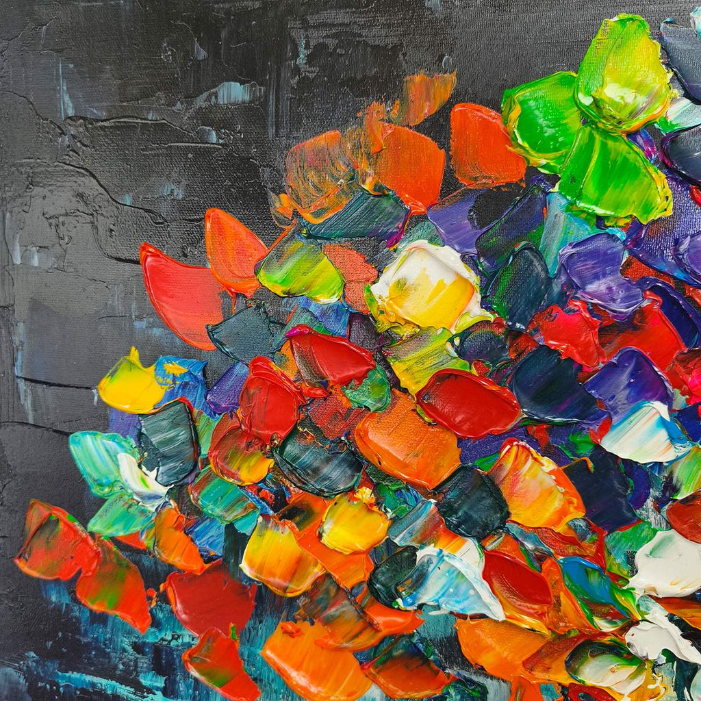 Ready to Ship | TREE OF LIFE | 24''x48'' | 60x120cm | Black Frame