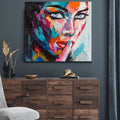 Woman Abstract Wall Art