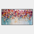 Vibrant Petals-A Burst of Colors in Oil Painting