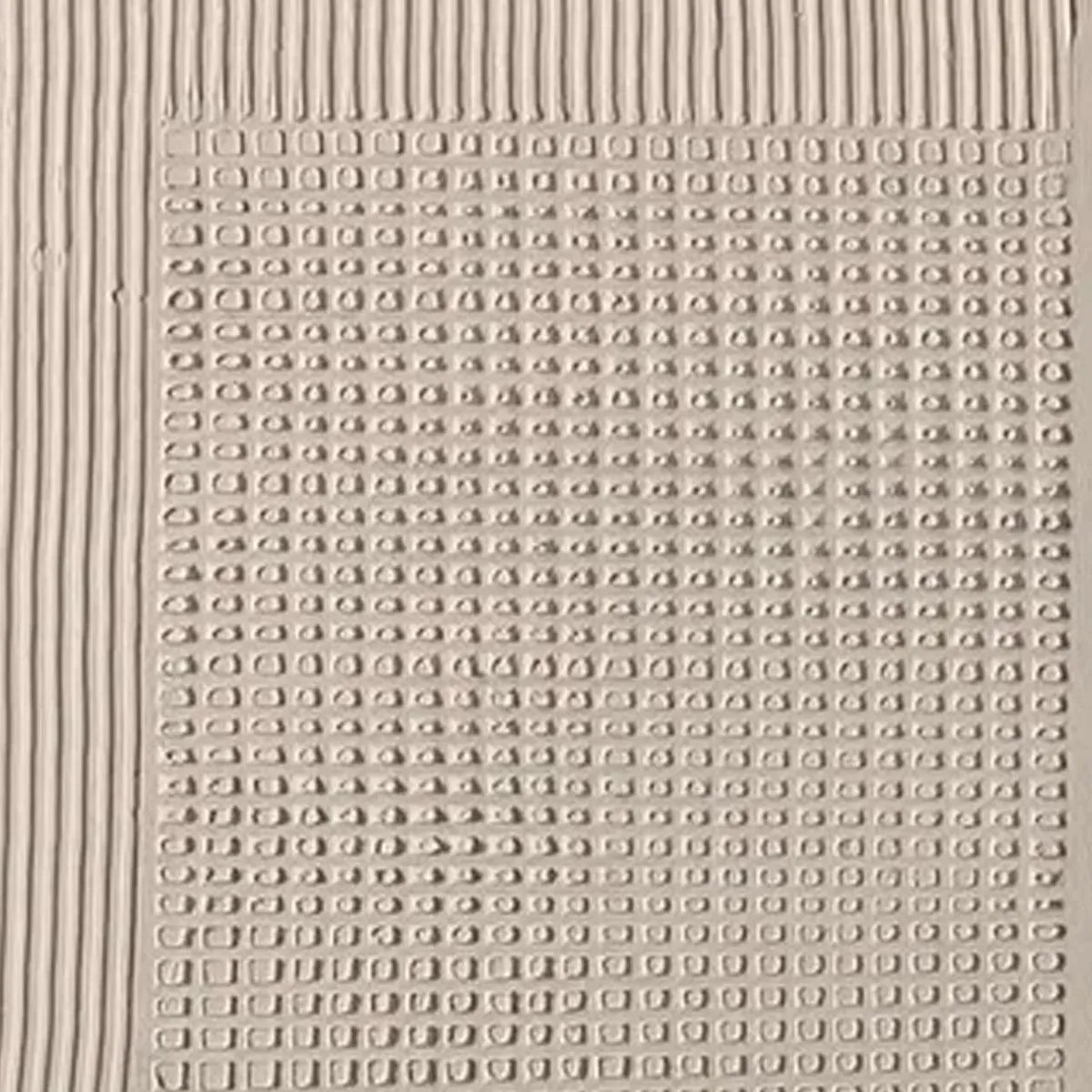 TEXTURED GRID DUO: Set of 2 Textured Abstract Paintings in Beige