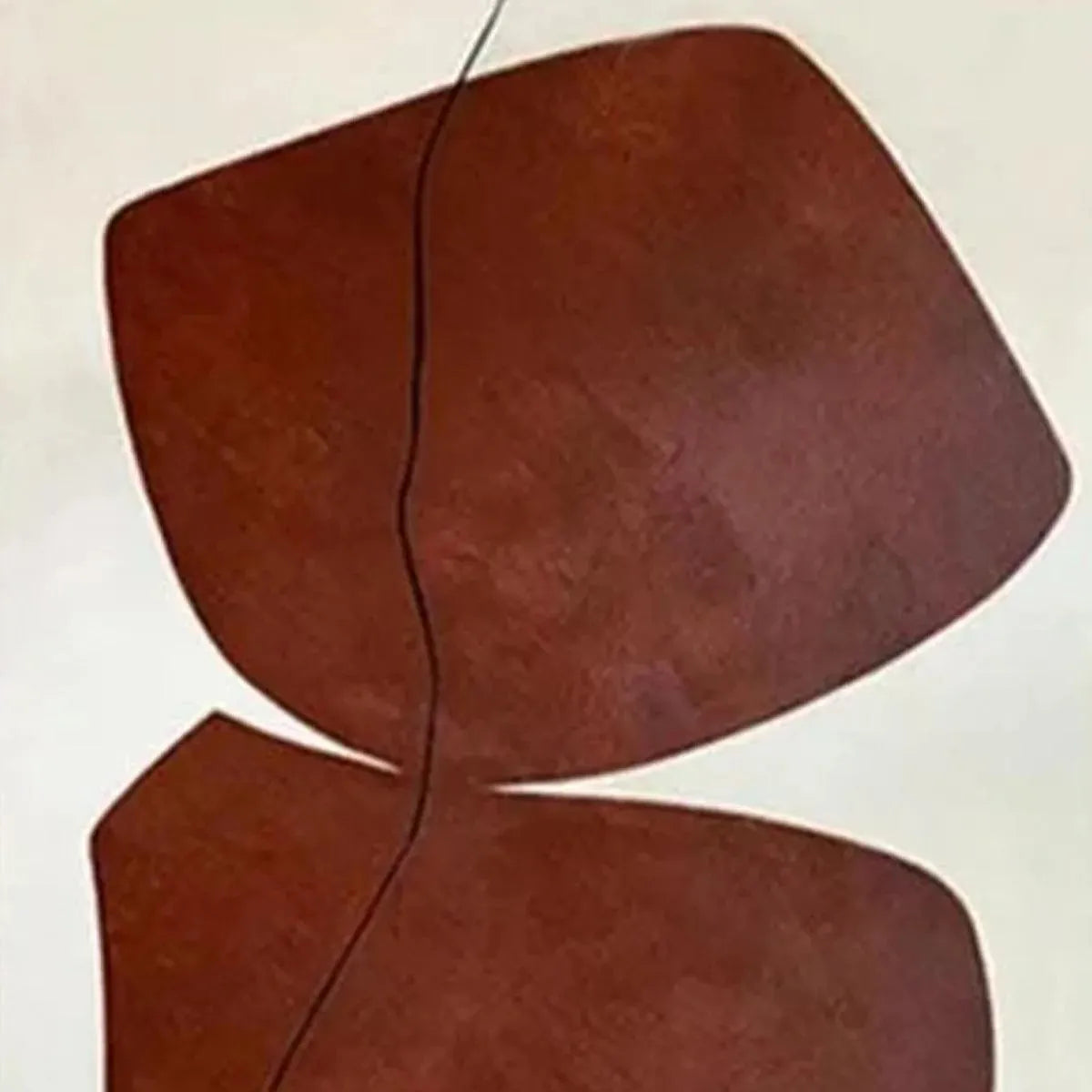 BROWN ABSTRACT DIPTYCH: Abstract Painting Set of 2, Vertical Wall Art