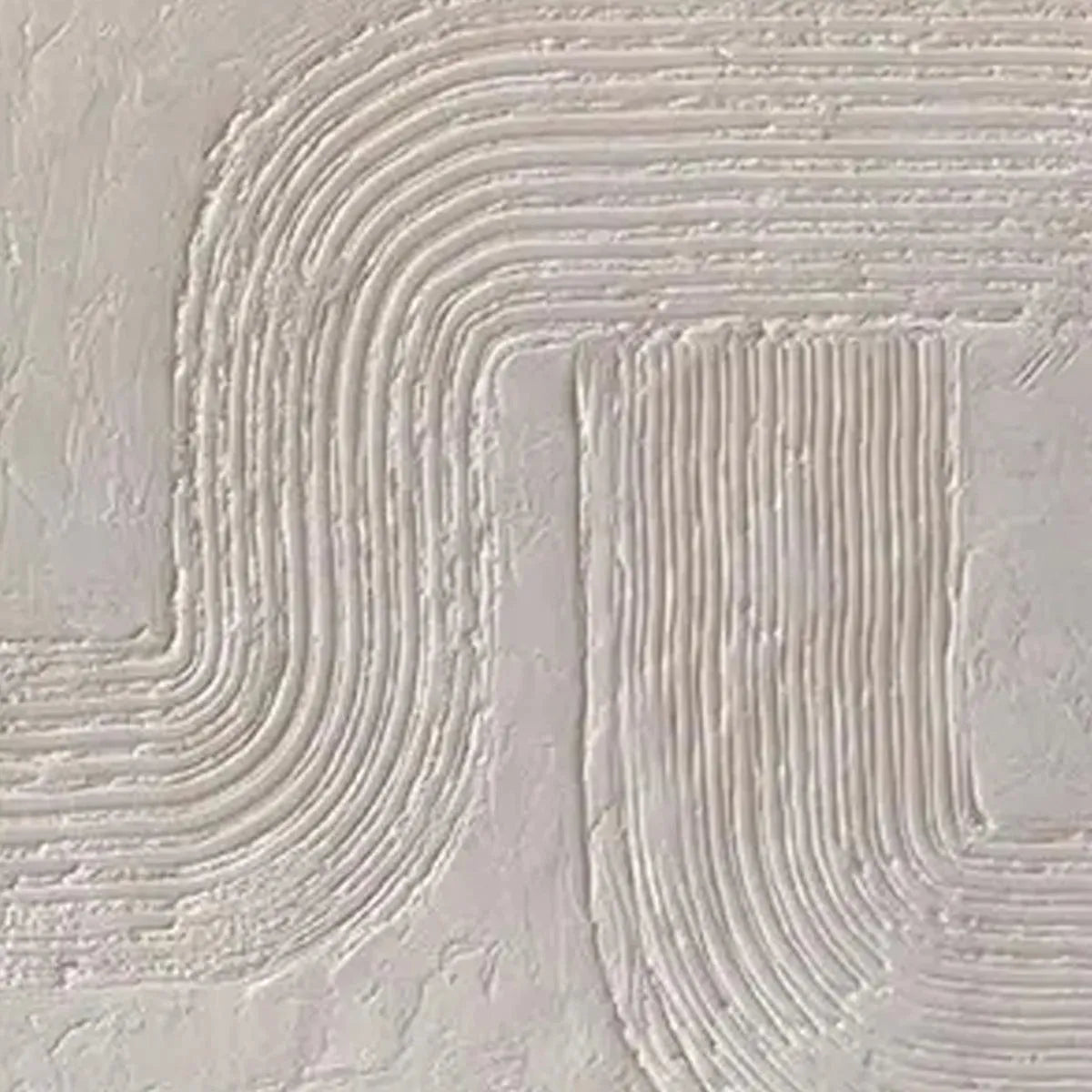 WHITE TEXTURE DUO: Set of 2 Textured Abstract Paintings