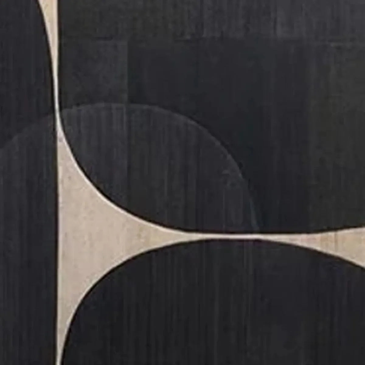 MINIMALIST GEOMETRIC DIPTYCH: Abstract Geometric Painting Set of 2, Square Wall Art