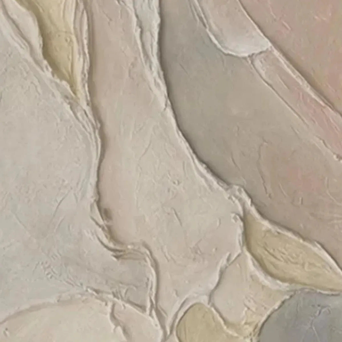 SERENE TEXTURES: Textured Abstract Painting, Neutral Beige Wall Art, Vertical Canvas, Minimalist Decor