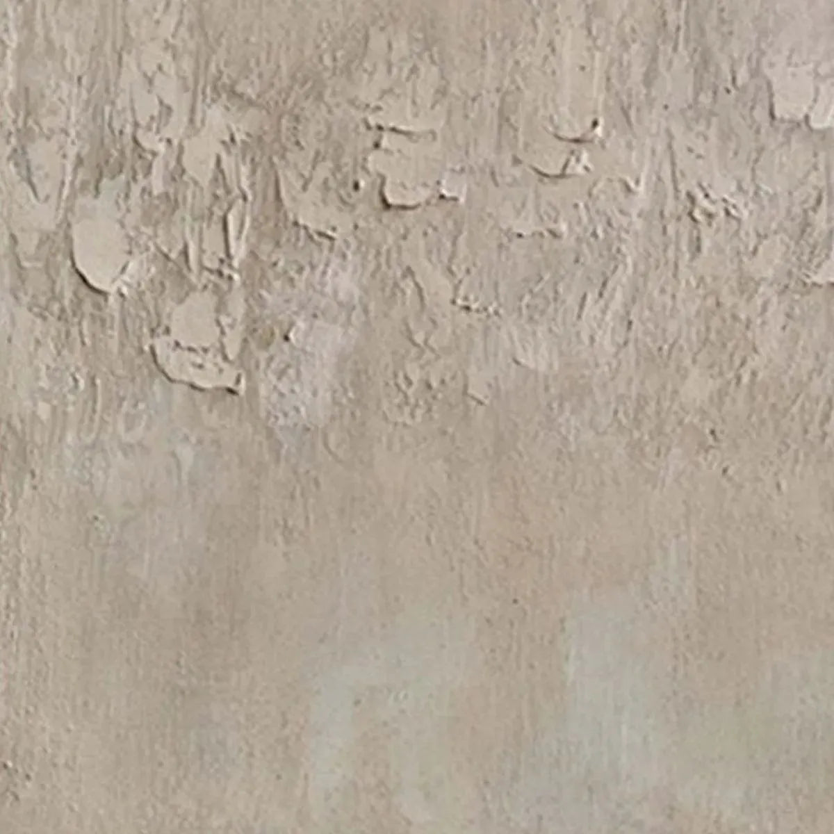 TEXTURED BEIGE ABSTRACT: Minimalist Textured Painting, Square Wall Art