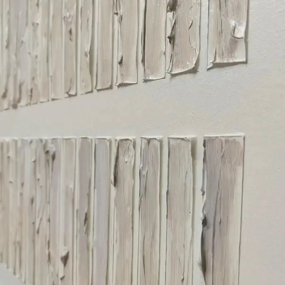 TEXTURED BEIGE: Minimalist Textured Painting