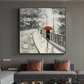 Rainy Day Abstract Art