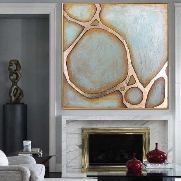 Copper River Abstract Wall Art
