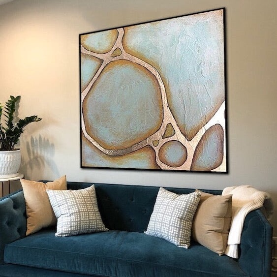 Copper River Abstract Wall Art