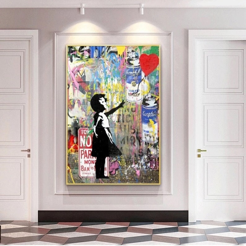 Balloon Girl Wall Art