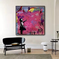 Graffiti Balloon Girl