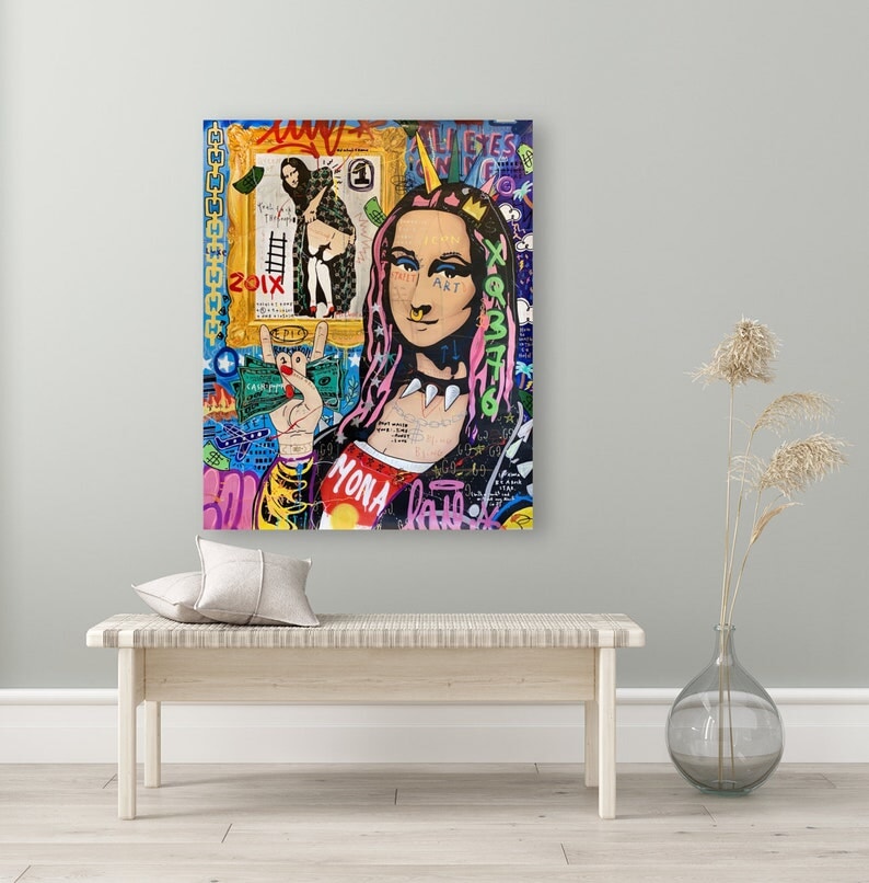 Mona Lisa Pop Art