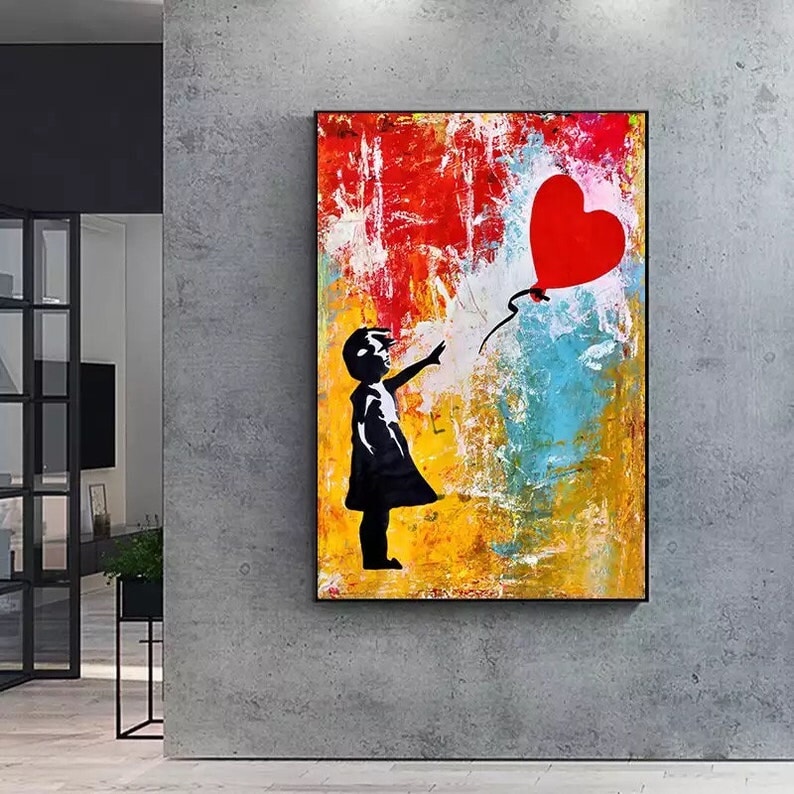 Colorful Balloon Girl