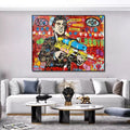 The Godfather Graffiti Painting