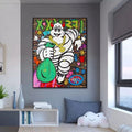 Money Graffiti Wall Art