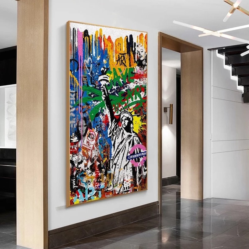 Statue of Liberty Canvas Wall Art