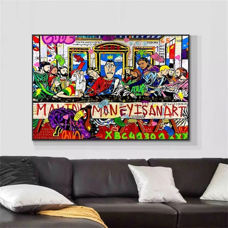Graffiti The Last Supper