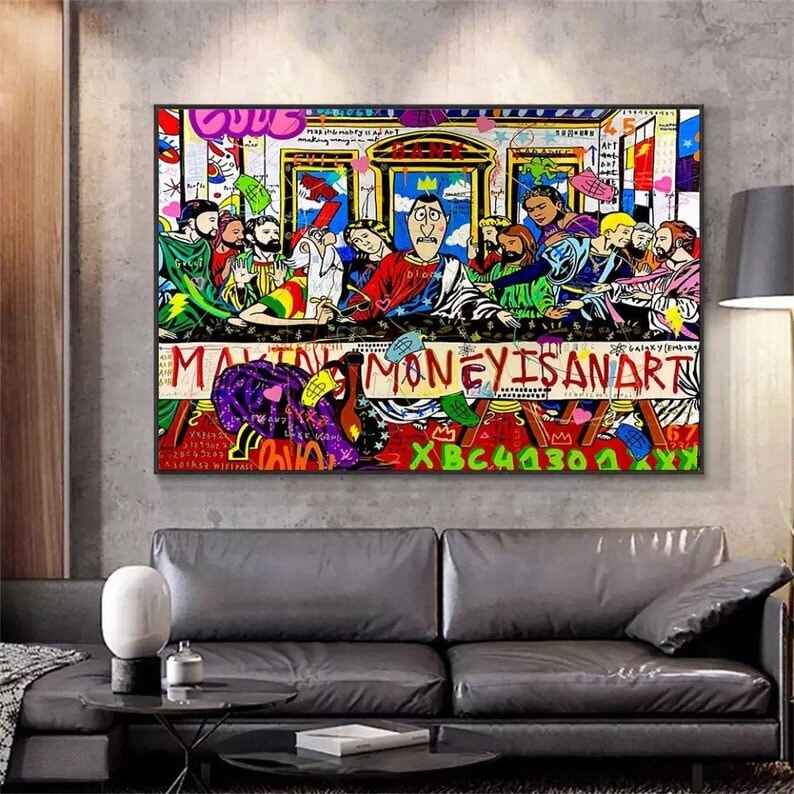 Graffiti The Last Supper