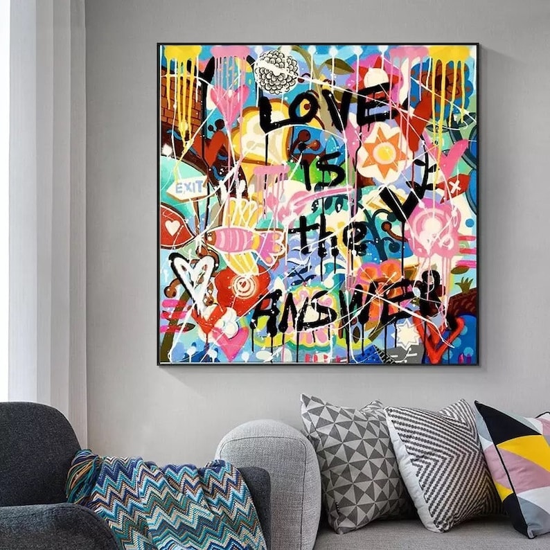 Love is The Answer Painting