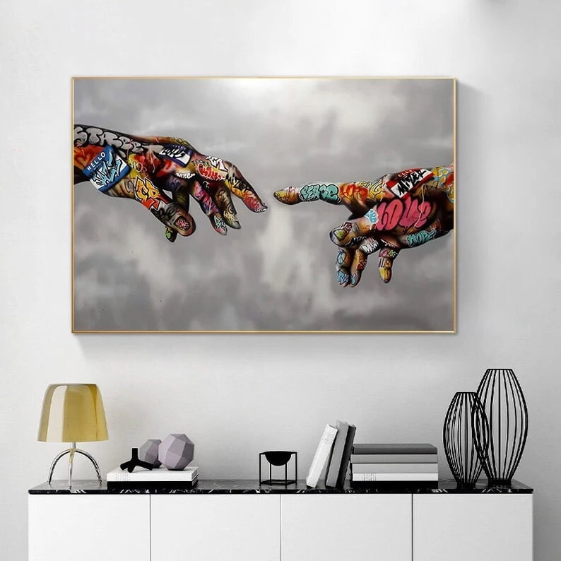 Graffiti Wall Art "Touch"
