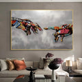 Graffiti Wall Art "Touch"
