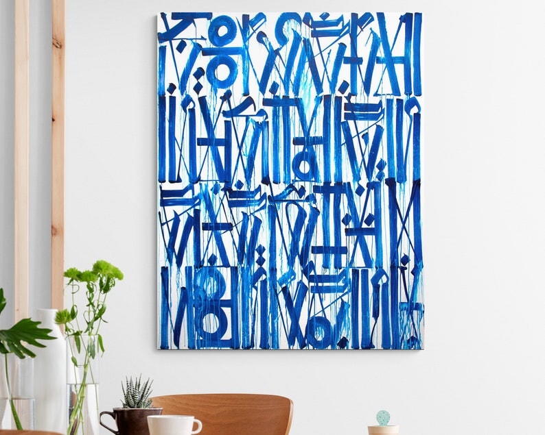 Abstract Calligraffiti Art