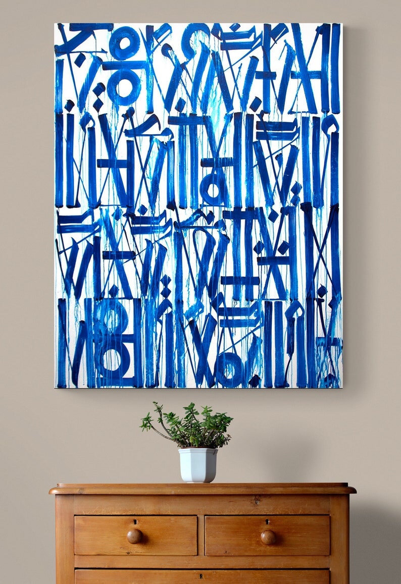 Abstract Calligraffiti Art