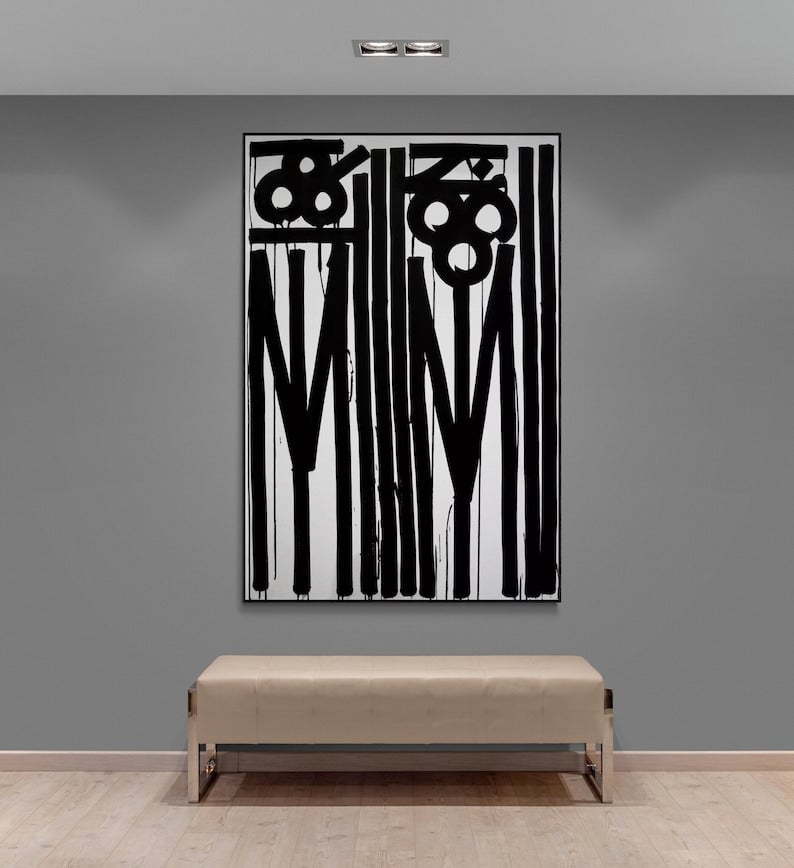Abstract Calligraffiti