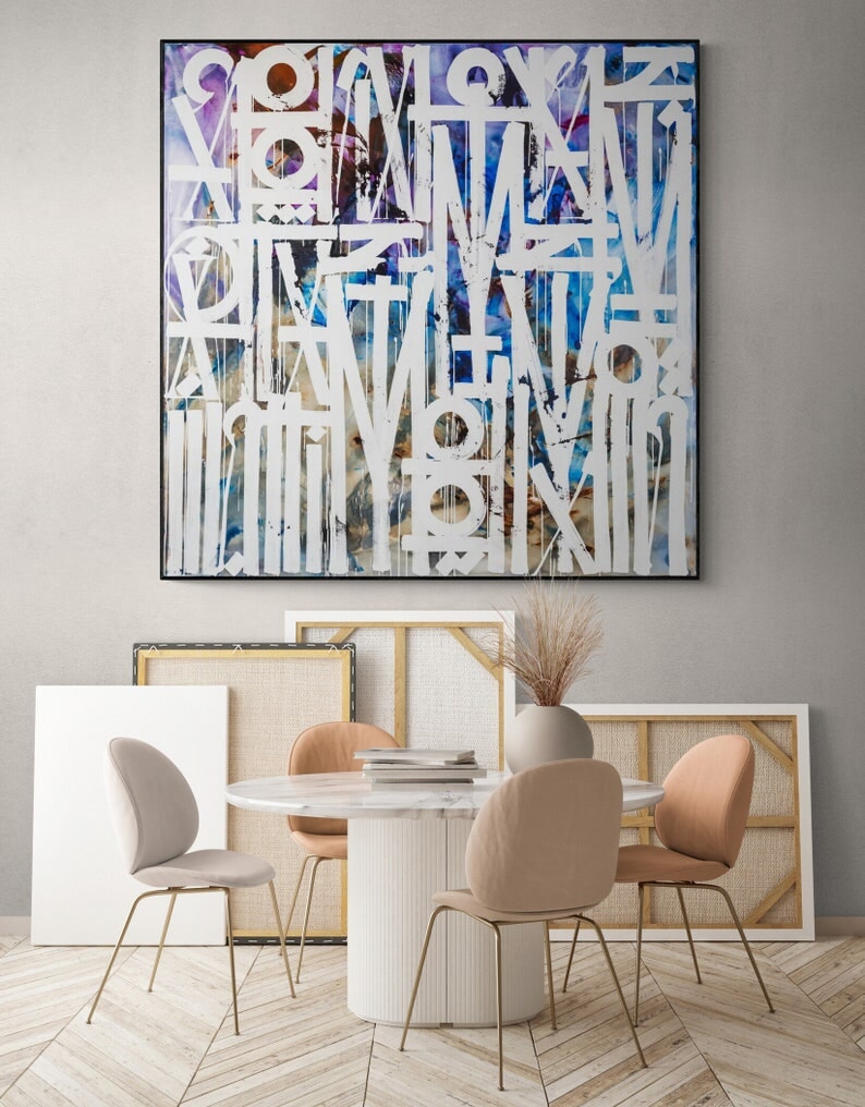 Abstract Calligraffiti
