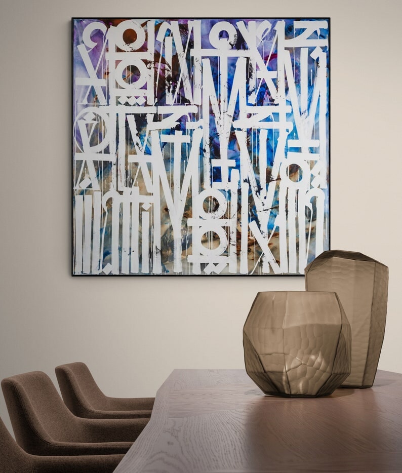 Abstract Calligraffiti