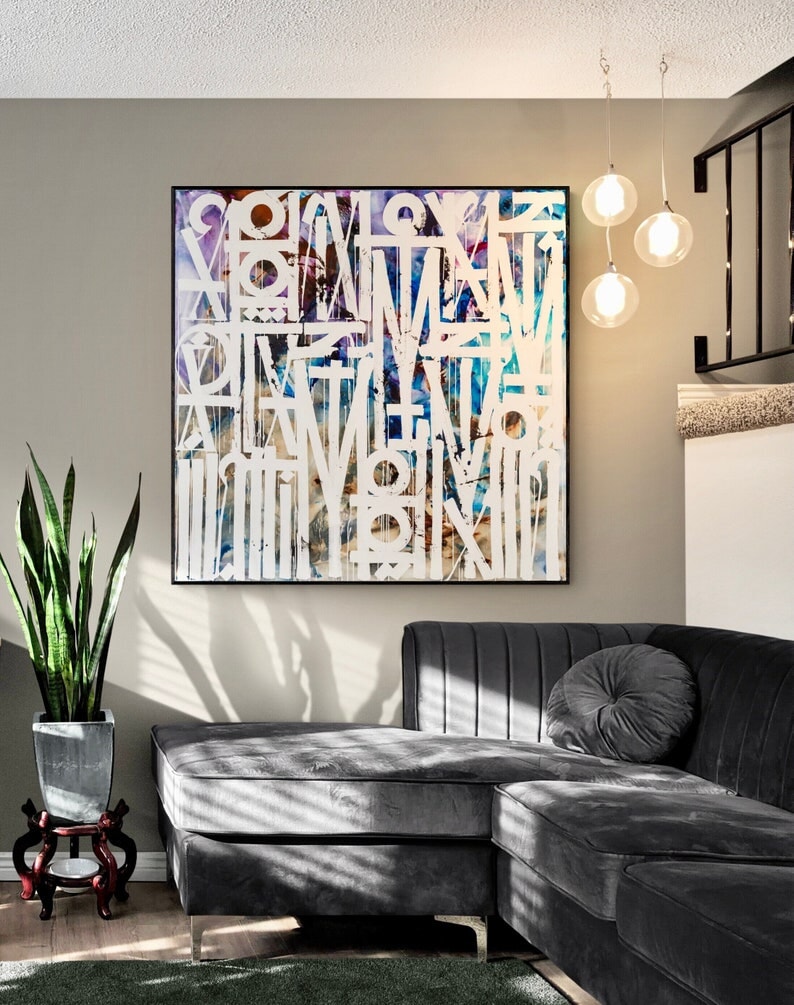 Abstract Calligraffiti