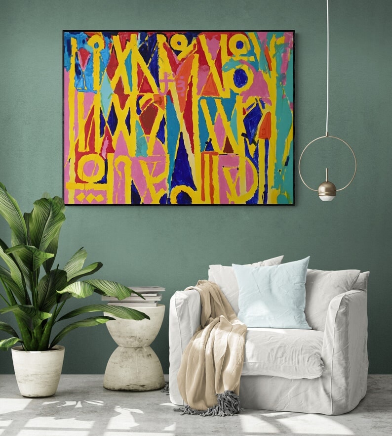 Colorful Calligraffiti