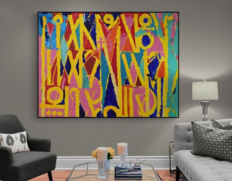 Colorful Calligraffiti
