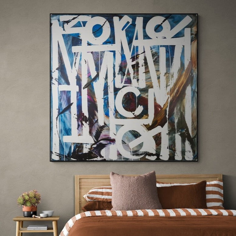 Abstract Calligraffiti