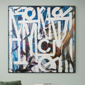 Abstract Calligraffiti