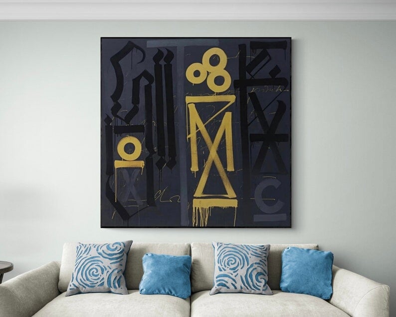Gold Calligraffiti
