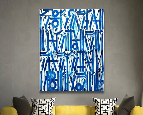Abstract Calligraffiti Art