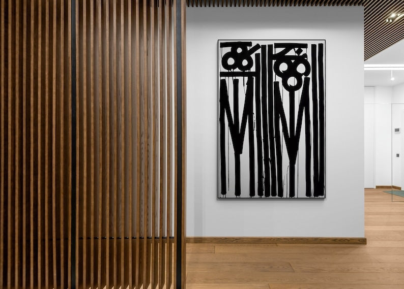 Abstract Calligraffiti