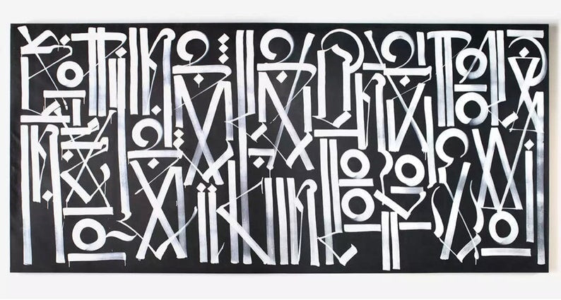 Horizontal Calligraffiti