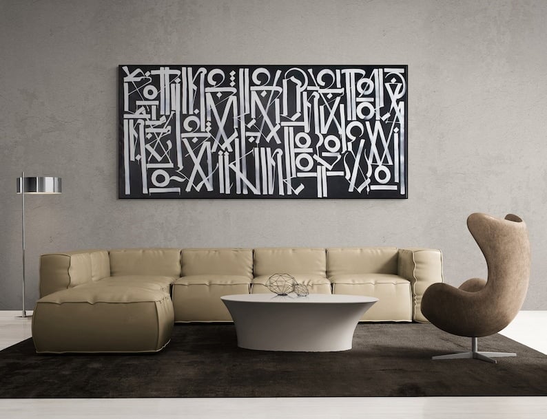 Horizontal Calligraffiti