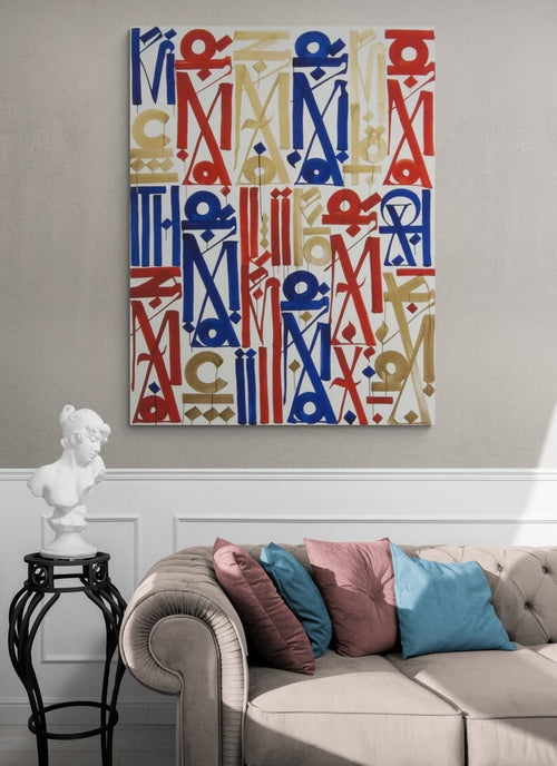 Abstract Calligraffiti