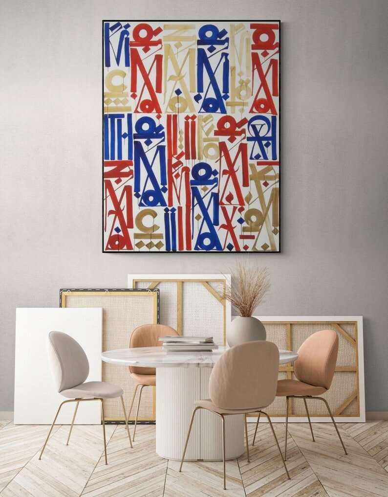 Abstract Calligraffiti