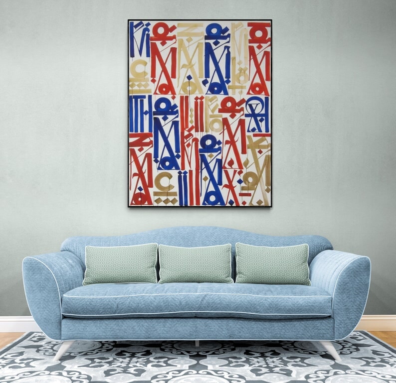 Abstract Calligraffiti