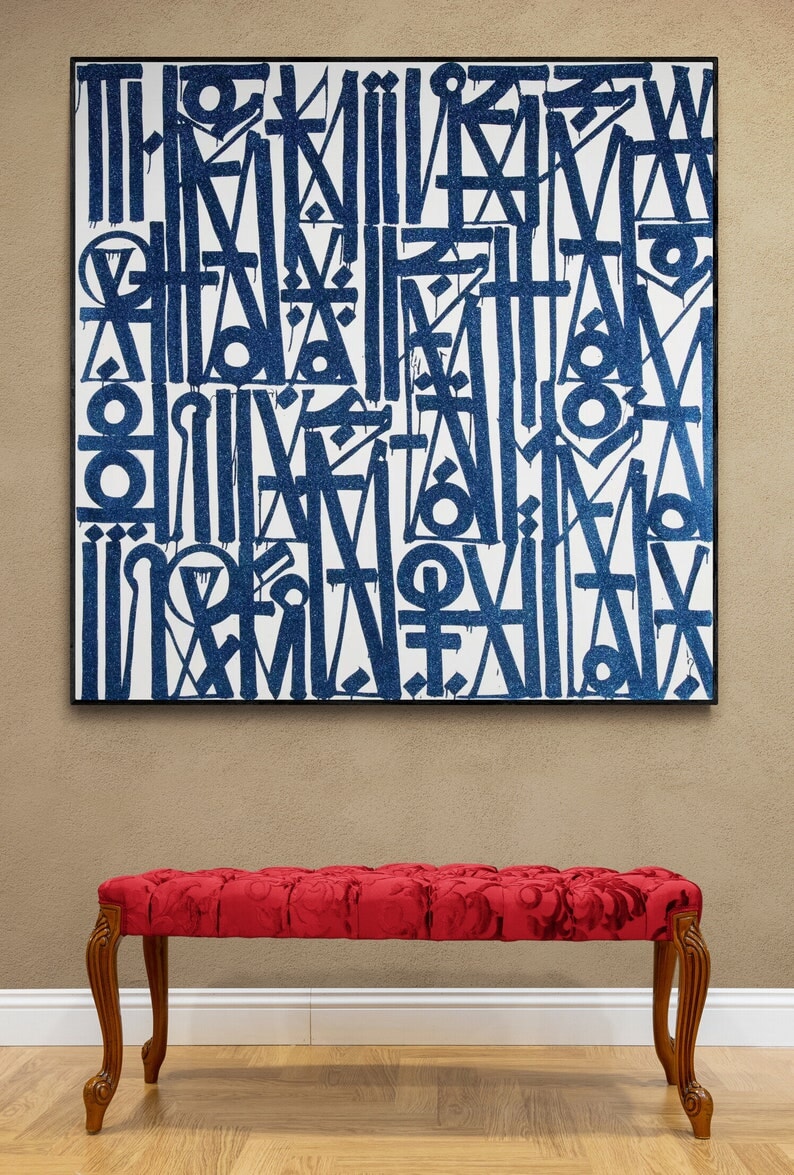 Abstract Calligraffiti Art