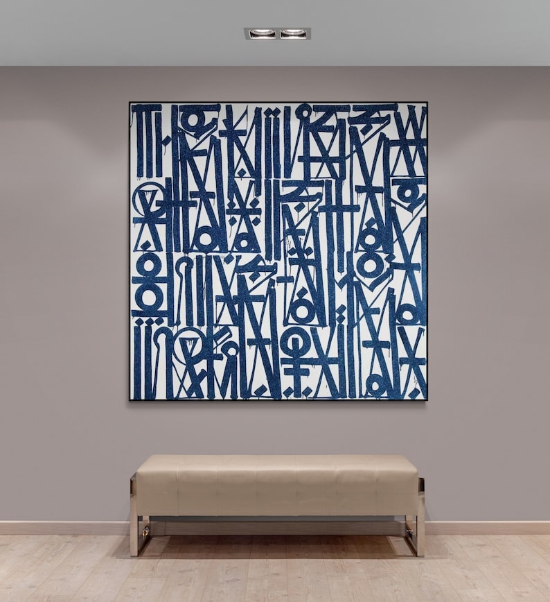 Abstract Calligraffiti Art